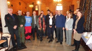 Uczestnicy projektu w zamku Topacz Uczestnicy projektu w zamku Topacz