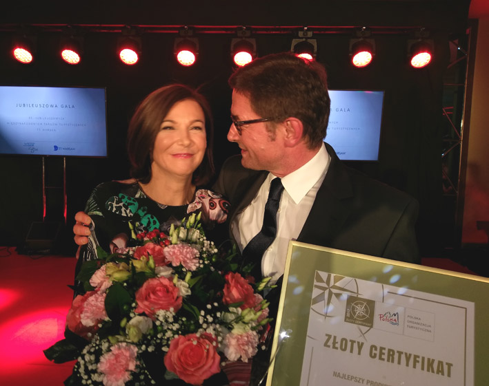 Nikt, tak jak Elżbieta i Andrzej Olszewscy nie cieszył się z przyznanego Złotego Certyfikatu...Więcej