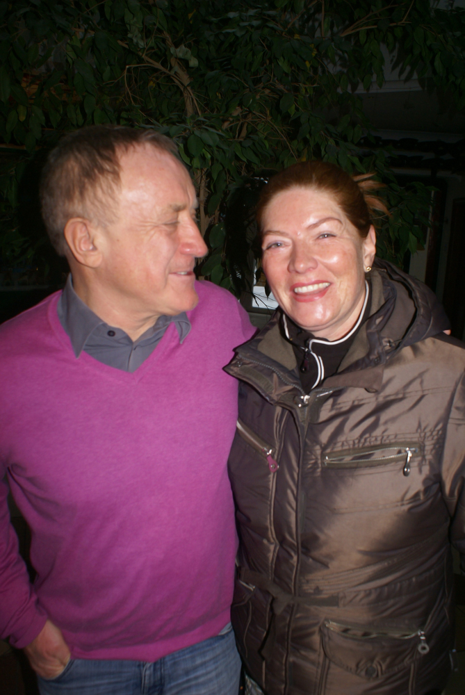 Katarzyna Dowbor i Eugeniusz Zielenkiewicz … Więcej Katarzyna Dowbor jest wielką amatorką białego szaleństwa. Na zdjęciu z Eugeniuszem Zielenkiewiczem, właścicielem hotelu „Las”, luty 2013 r./ fot.: M. Perzyński