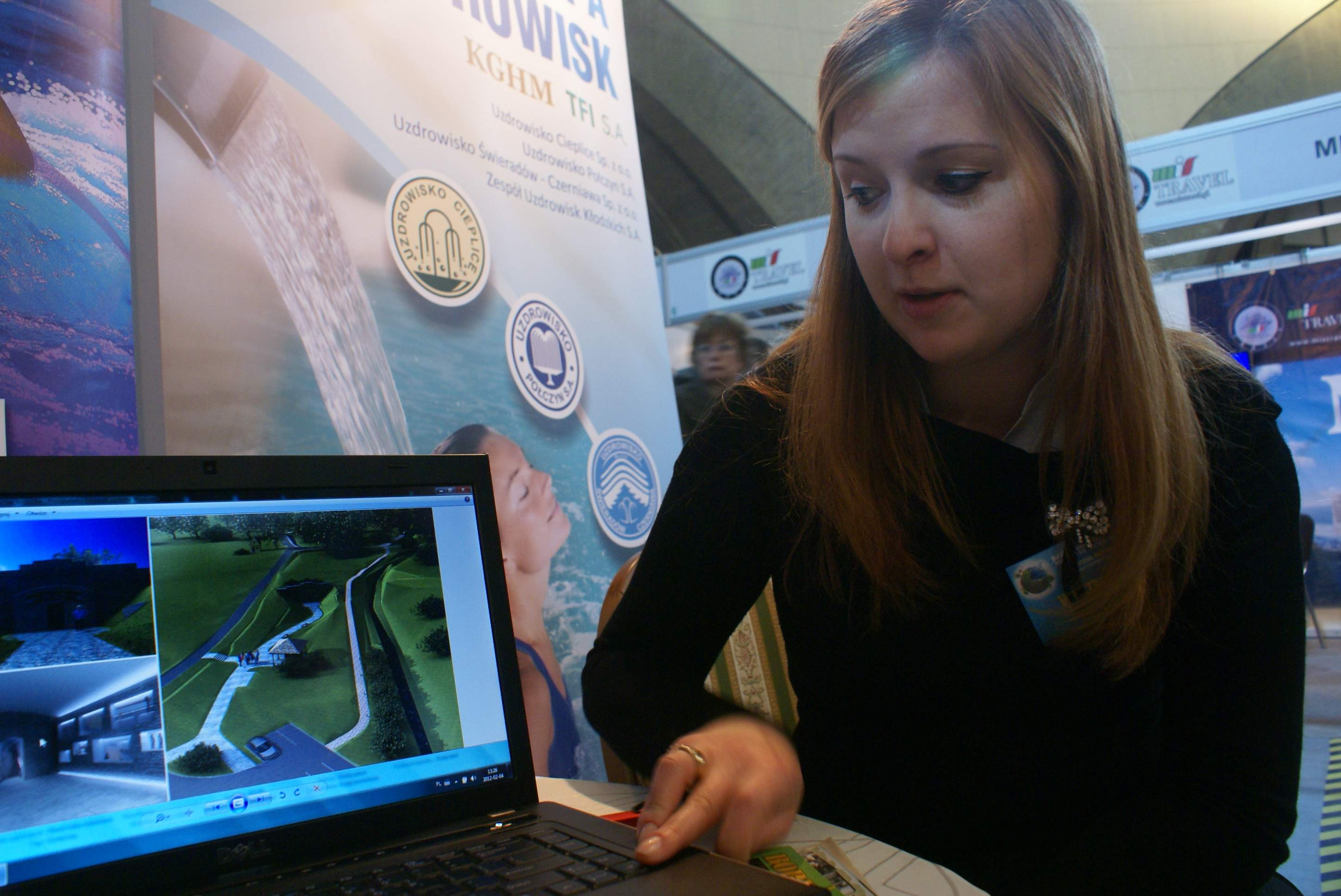 Prezentacja geoparku … Więcej Tak będzie wyglądać część naziemna geoparku - twierdzi Joanna Trudzińska, podinspektor do spraw turystyki i informacji turystycznej gminy Mirsk / fot.: Marek Perzyński