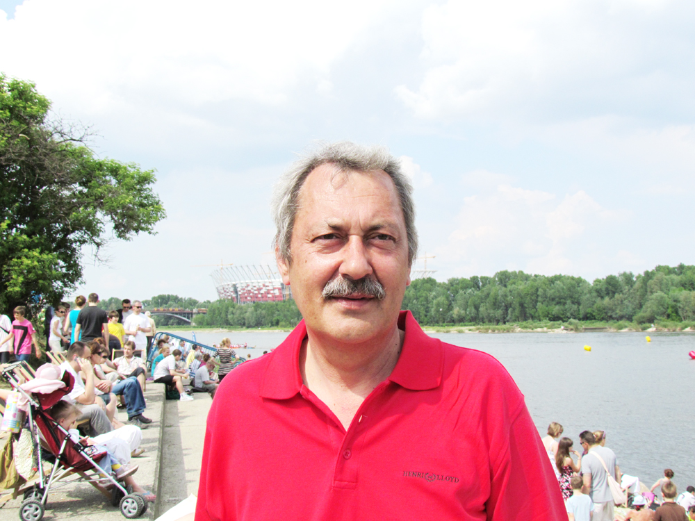 Janusz Kujałowicz … Więcej Janusz Kujałowicz, redaktor naczelny magazynu H20, pomysłodawca i inicjator warszawskiego Święta Wisły / fot.: E. Tomczyk-Miczka