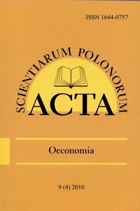 Acta Scientiarum Polonorum