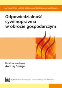 Odpowiedzialność cywilnoprawna w obrocie gospodarczym