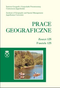 Prace Geograficzne, z. 125