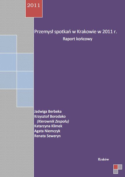 Przemysł spotkań w Krakowie w 2011 r.