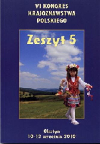 VI Kongres Krajoznawstwa Polskiego: zeszyt 5